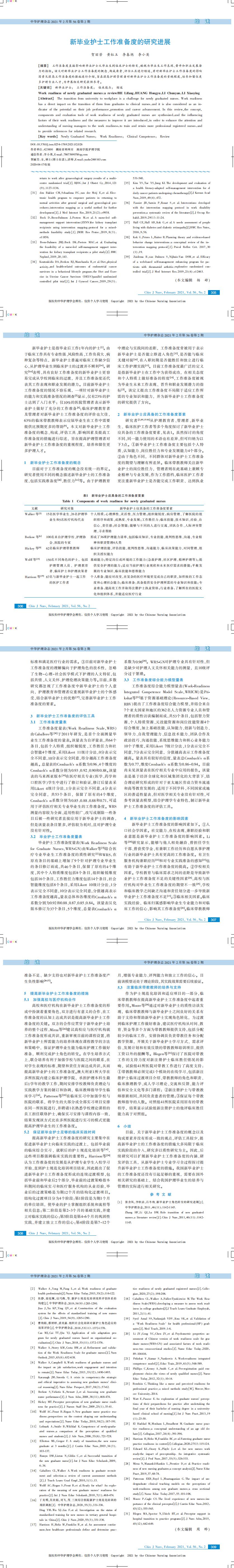 新毕业护士工作准备度的研究进展[1]_0.jpg